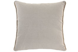DKD Home Decor Cojín Algodón y Yute Natural 45x45 cm (Pack de 2)