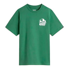 Camiseta de Manga Corta Niño Vans Verde