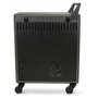DICOTA D32004 Carro de Carga y Gestión para 14 Portátiles, Negro, Aluminio, Versión EU