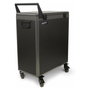 DICOTA D32004 Carro de Carga y Gestión para 14 Portátiles, Negro, Aluminio, Versión EU