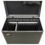 DICOTA D32004 Carro de Carga y Gestión para 14 Portátiles, Negro, Aluminio, Versión EU