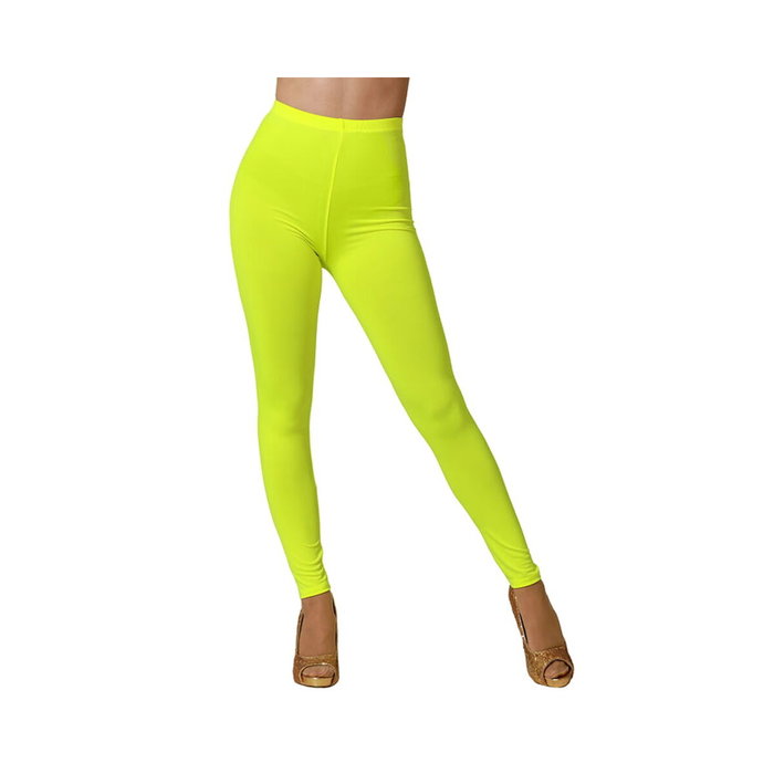 Atosa Leggings Amarillo Fluor Liso Adulto L