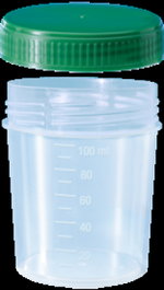 Contenedor Tapa Rosca Verde 120ml 74x58mm