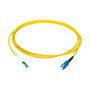 EFB Elektronik Patchkabel Simplex LC/APC-SC OS2 1m Amarillo