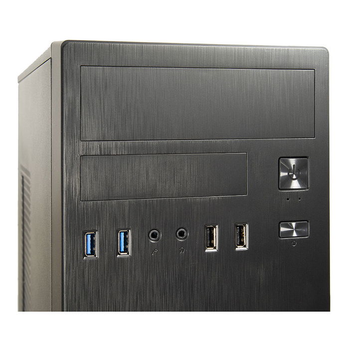 Inter-Tech IT-2812 Business Caja de PC Torre Midi Negro para Hogar / Oficina
