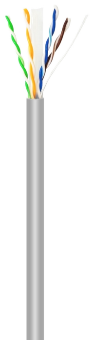 Aisens Bobina de Cable de Red Cat.6 UTP AWG23 CCA 100m Gris