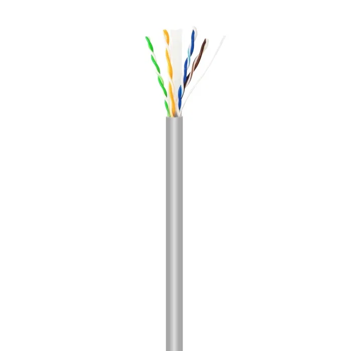 Aisens Bobina de Cable de Red Cat.6 UTP AWG23 CCA 100m Gris