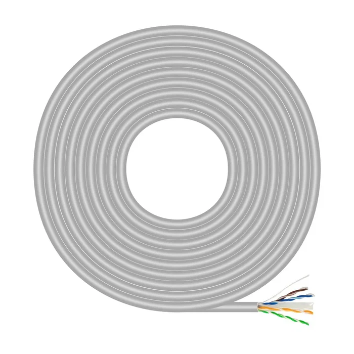 Aisens Bobina de Cable de Red RJ45 Cat.6 UTP AWG23 CCA 100m Gris Aisens Bobina de Cable de Red RJ45 Cat.6 UTP AWG23 CCA 100m Gris