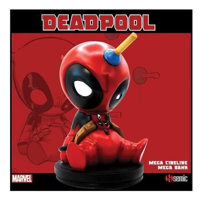 Semic Studios Figura Hucha Marvel Deadpool PVC 19,5 cm Diseño Skottie Young