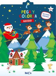 BALLON - NAVIDAD - PEGA Y COLOREA