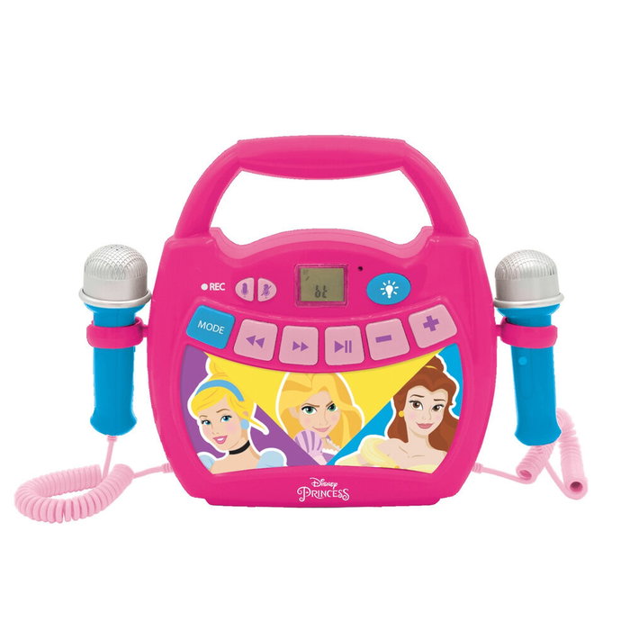 Altavoz Bluetooth con Micrófono Karaoke Lexibook PRINCESA DE DISNEY Altavoz Bluetooth con Micrófono Karaoke Lexibook PRINCESA DE DISNEY