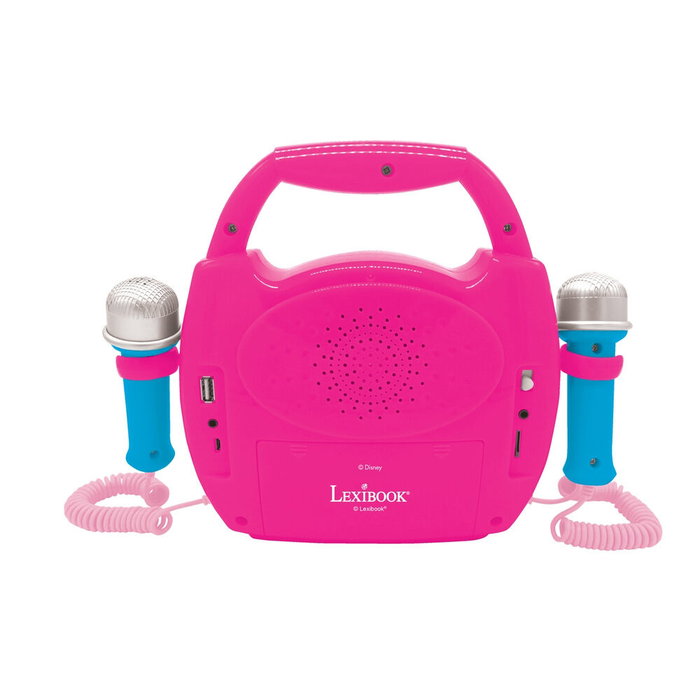 Altavoz Bluetooth con Micrófono Karaoke Lexibook PRINCESA DE DISNEY Altavoz Bluetooth con Micrófono Karaoke Lexibook PRINCESA DE DISNEY