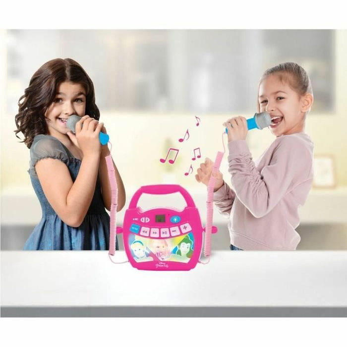 Altavoz Bluetooth con Micrófono Karaoke Lexibook PRINCESA DE DISNEY