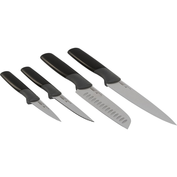 Joseph Joseph Folio Plus Set de 8 piezas de tablas de cortar y cuchillos Gris