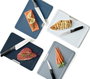 Joseph Joseph Folio Plus Set de 8 piezas de tablas de cortar y cuchillos Gris