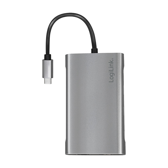 LogiLink Dockingstation USB 3.2 Gen1 USB-C de 10 puertos con PD