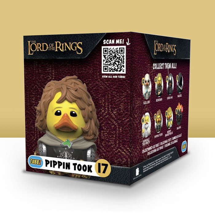 Numskull El Señor de los Anillos Tubbz Figura PVC Pippin Boxed Edition 10 cm