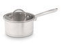 KINVARA Cazo para Inducción con Tapa de Cristal 18 cm