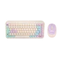 Tanooki Pack Teclado y Ratón Inalámbrico Crema