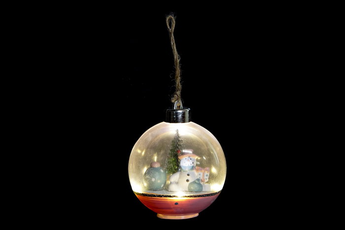 DKD Home Decor Decoración Colgante de PVC con Muñeco de Nieve y LED Surtida DKD Home Decor Decoración Colgante de PVC con Muñeco de Nieve y LED Surtida