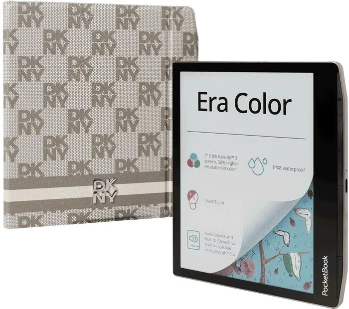 PocketBook Era Color - Lector de eBooks 7" (17.8 cm) Pantalla Táctil a Color E Ink Kaleido, 32 GB, WiFi, Negro o Azul Claro