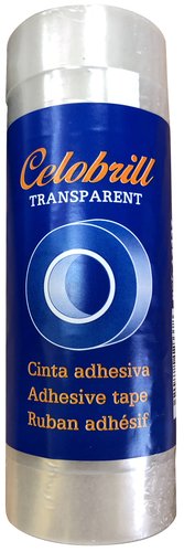 Cinta Adhesiva Celobrill Transparente Rollo 33X19 Paquete De 8