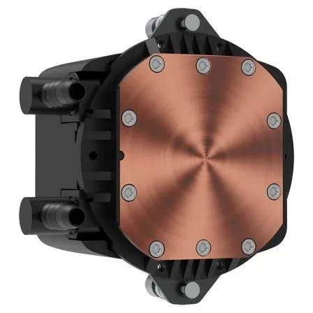 Hiditec LQ360 Sistema de Refrigeración Líquida con 3 Ventiladores ARGB 120mm y Base de Cobre para PC - Negro