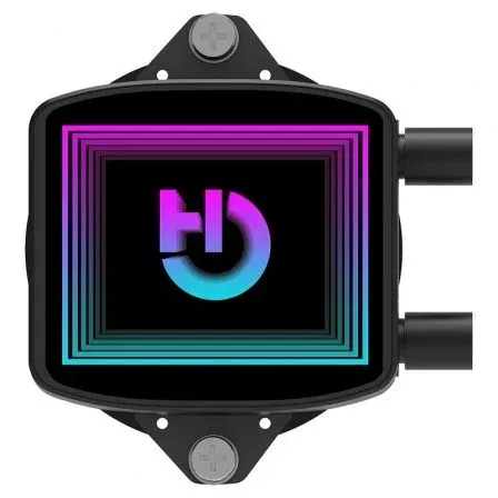 Hiditec LQ360 Sistema de Refrigeración Líquida con 3 Ventiladores ARGB 120mm y Base de Cobre para PC - Negro