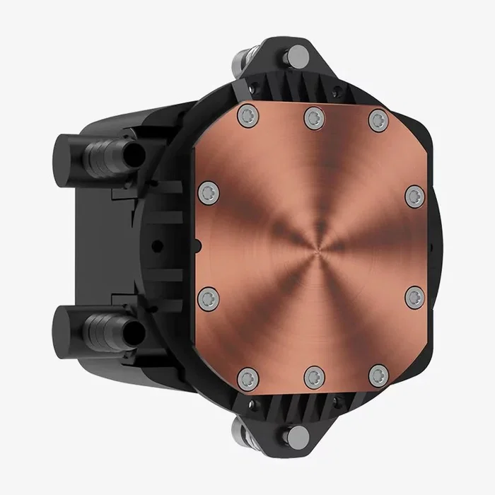 Hiditec LQ360 Kit de Refrigeración Líquida AIO CPU 360mm Negro, 3 Ventiladores ARGB PWM FDB, Bomba Aluminio/Cobre, Sincronización RGB, Compatible Intel/AMD, TDP 340W