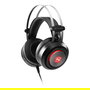 Sharkoon Skiller SGH30 Auriculares Gaming Stereo USB con Micrófono Boom, Diadema Circumaural Negro, Luz Multicolor, Cable 2.4 m