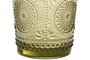 DKD Home Decor Vaso Colonial Verde Cristal 8.6 x 10 x 8.6 cm Set de 6 Piezas 310ml