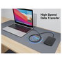EQUIP 128441 Cable USB-C a USB-C 4.0 80Gbps, USB4 Gen4x2, PD240W, DisplayPort 1.4a, 8K, HDR10, 1.2m, Negro