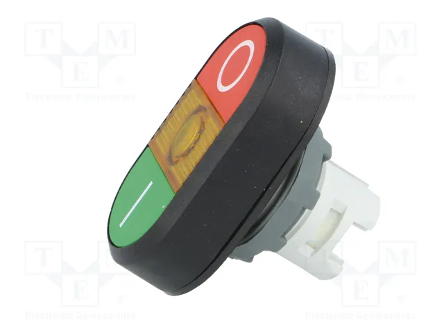 ABB Interruptor doble rojo/verde 22mm MLB-1