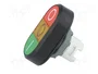 ABB Interruptor doble rojo/verde 22mm MLB-1