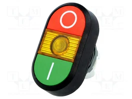 ABB Interruptor doble rojo/verde 22mm MLB-1