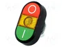 ABB Interruptor doble rojo/verde 22mm MLB-1