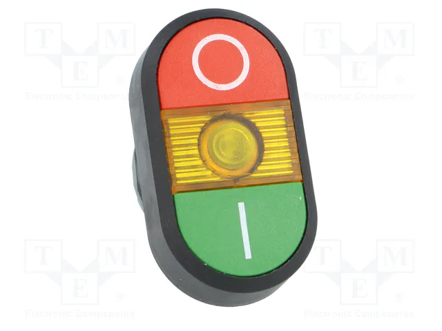 ABB Interruptor doble rojo/verde 22mm MLB-1