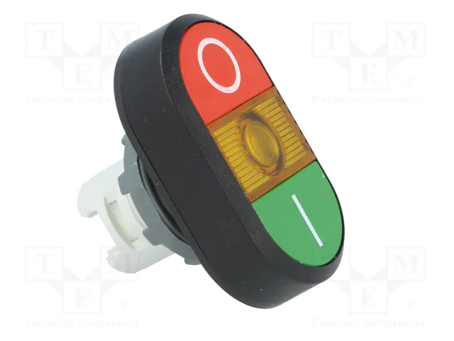 ABB Interruptor doble rojo/verde 22mm MLB-1
