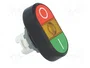 ABB Interruptor doble rojo/verde 22mm MLB-1