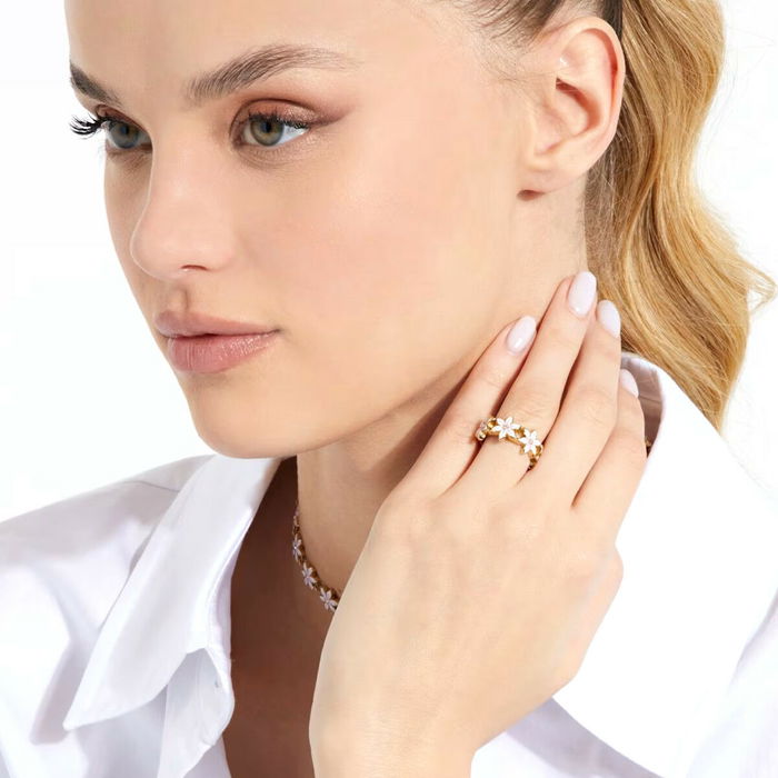 Anillo Mujer Guess JUBR04132JWYGWH54 14