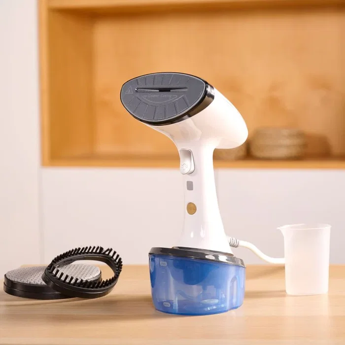 Solac Niagara Pro Vaporizador Manual de Prendas, Plancha Vertical 1680W, Depósito 0.2L, Vapor 40g/min, Color Blanco