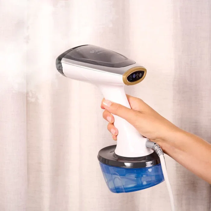 Solac Niagara Pro Vaporizador Manual de Prendas, Plancha Vertical 1680W, Depósito 0.2L, Vapor 40g/min, Color Blanco