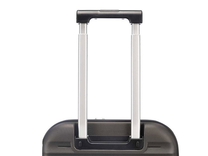 Arte Regal Maleta Plegable con Candado 37L, Antracita/Negro, ABS/PVC/Poliester, 4 Ruedas Dobles, Dimensiones Cerrada: 40 x 55.5 x 16 cm (Set de 3)