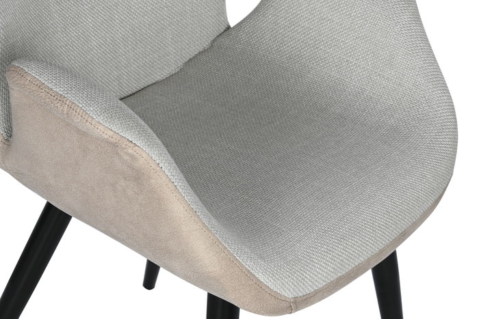 DKD Home Decor Silla PU Metal Beige