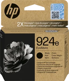 HP Cartucho de tinta negro 924e original ~1.000 páginas (4K0V0NE)