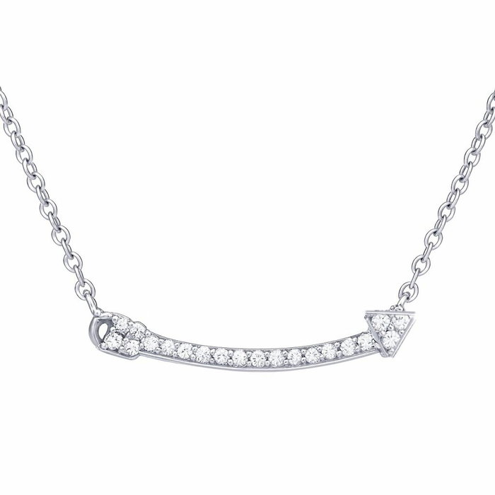 Diamonfire Collar de Plata con Circonita y Diseño de Flecha Diamonfire Collar de Plata con Circonita y Diseño de Flecha