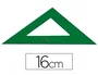 Faber Castell Escuadra sin graduar 16cm Verde
