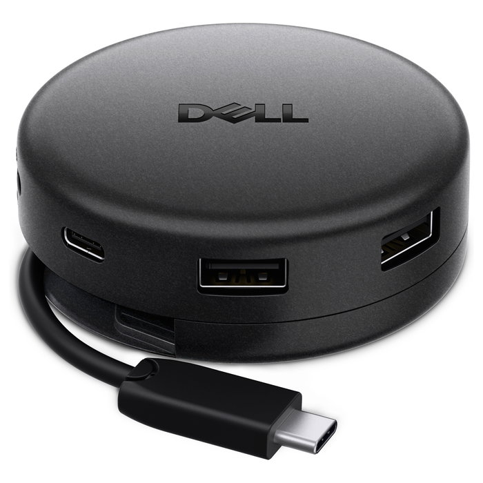 Dell Pro 7-in-1 USB-C Travel Hub DA326 Negro