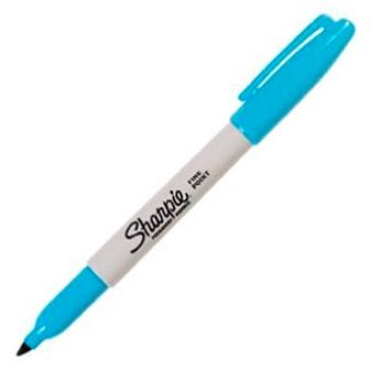SHARPIE Rotulador Permanente Fine Turquesa SHARPIE Rotulador Permanente Fine Turquesa