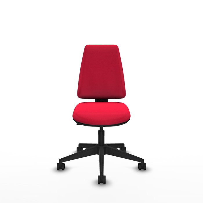 PIQUERAS Y CRESPO Silla de oficina Elche Roja sin brazos PIQUERAS Y CRESPO Silla de oficina Elche Roja sin brazos